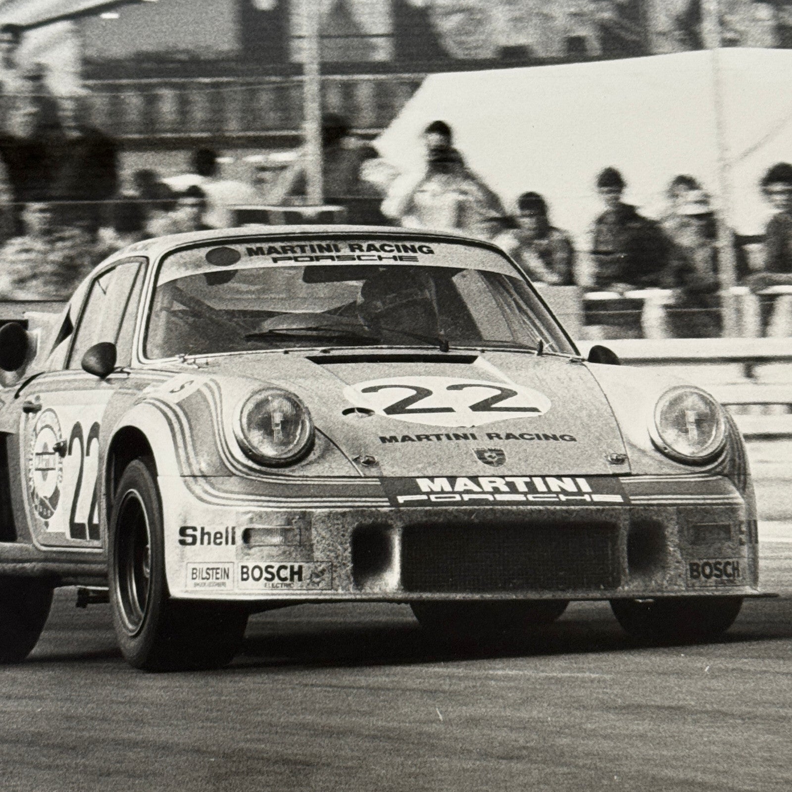 Porsche 935 Martini Racing Car Vintage Photo Photograph Print