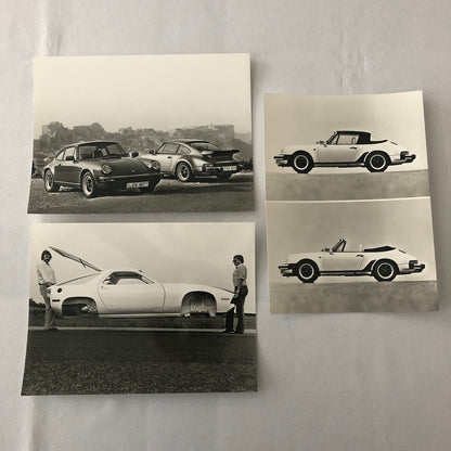 1981 1982 Porsche Press Kit w/ Photos 944 928 924 911SC 911 Turbo + GERMAN TEXT