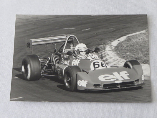 Vintage Formula 3 Racing Car Press Photo Photograph - Alain Prost F3 