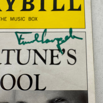 Fortune's Fool Cast Signed Theater Playbill Autographed Signature Alan Bates +