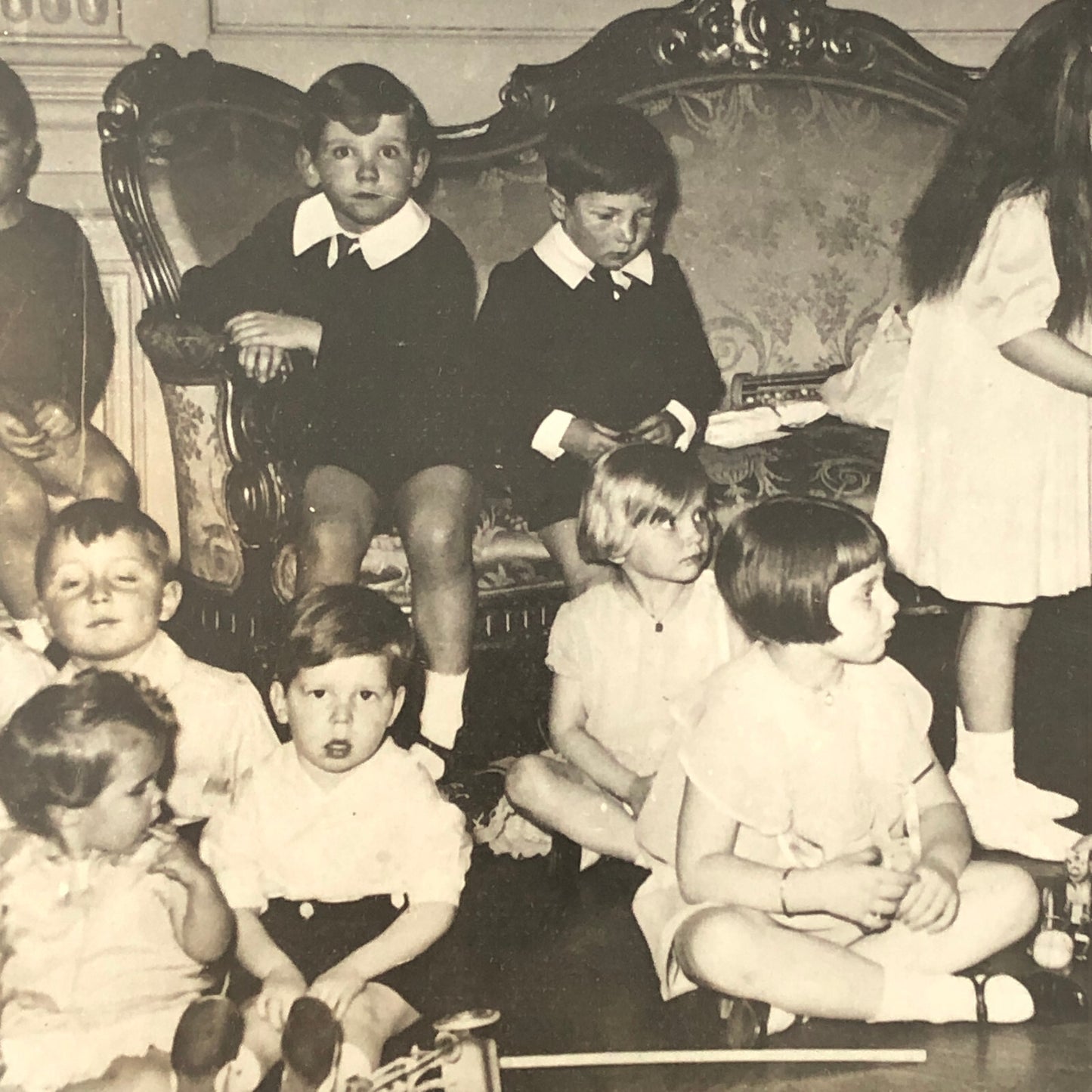 Press Photo Photograph President Franklin Roosevelt Grand Daughter Birthday 1933