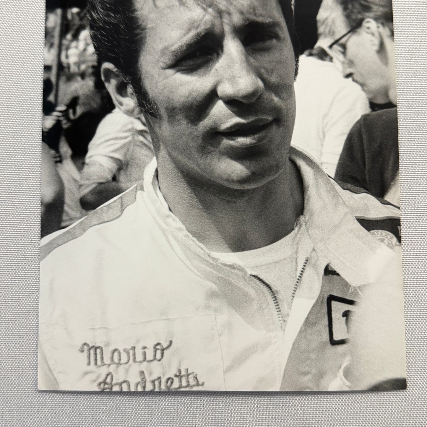 Vintage Racing Photo Mario Andretti 1969 German Grand Prix Race Photograph