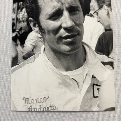 Vintage Racing Photo Mario Andretti 1969 German Grand Prix Race Photograph