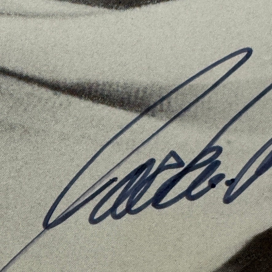 Jackie Oliver Racing Driver Signed Autograph Auto Signature Print Motorsport