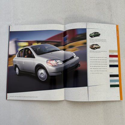 2001 Toyota Sales Brochure Catalog Tacoma Pickup Echo Celica MR2 Rav4 4Runner +