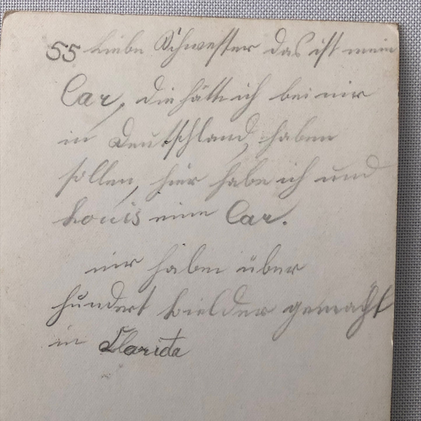 Vintage Streamline car Photo Photograph Print Germany