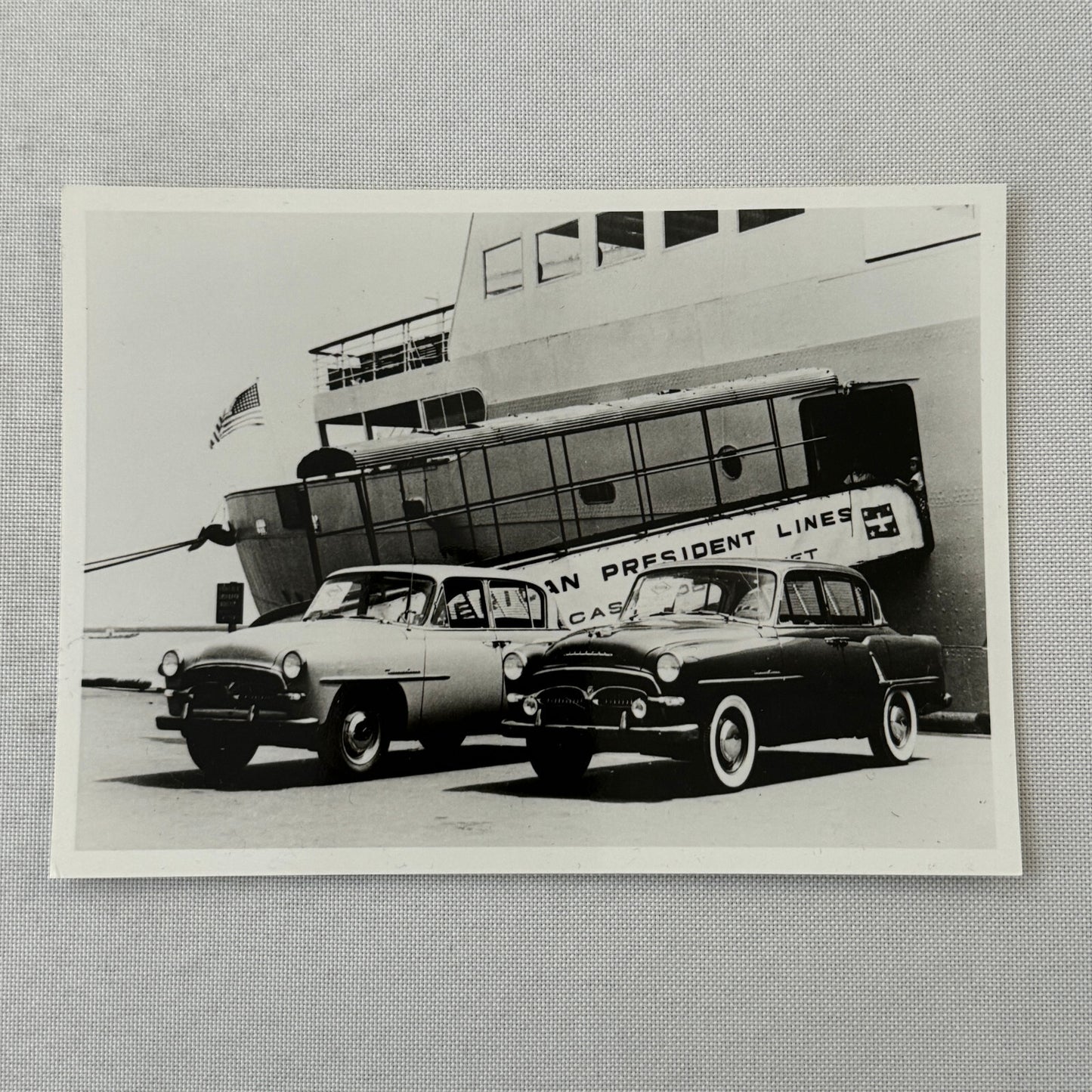 Vintage Toyota Toyopet Car Factory Photo Photograph