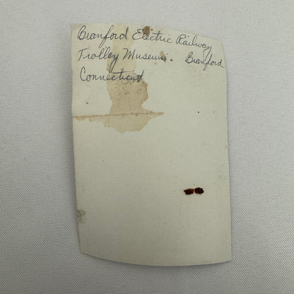 Vintage Train Trolley Photo Branford Electric Railway Trolley Museum Connecticut