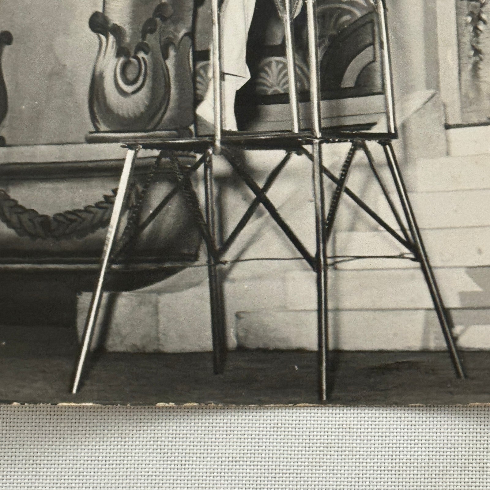 Vintage Circus Performer Balancing Act Acrobat Photo Photograph Silvas