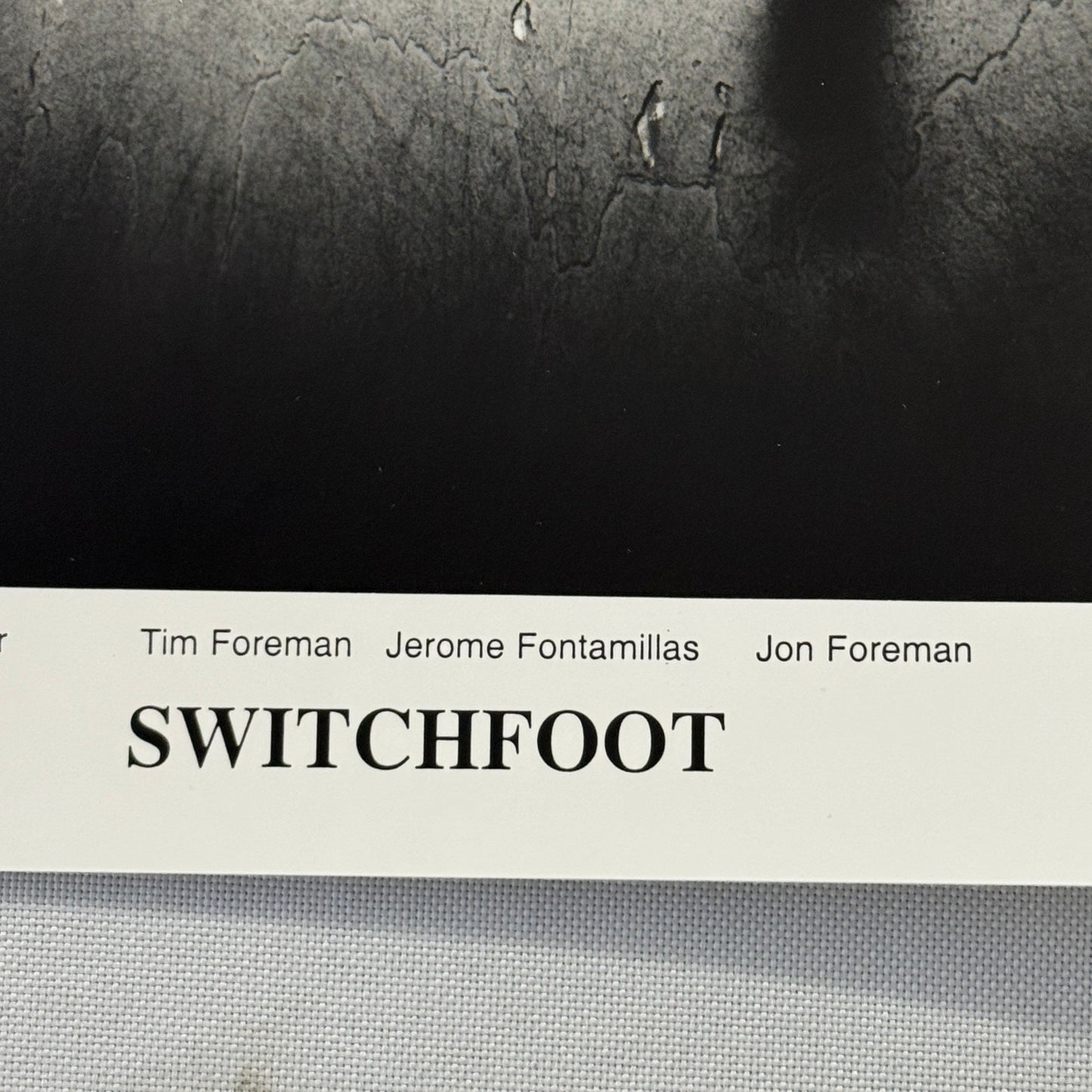 Switchfoot Music Publicity Press Photo Photograph Lot 2x Chad Butler Tim Foreman