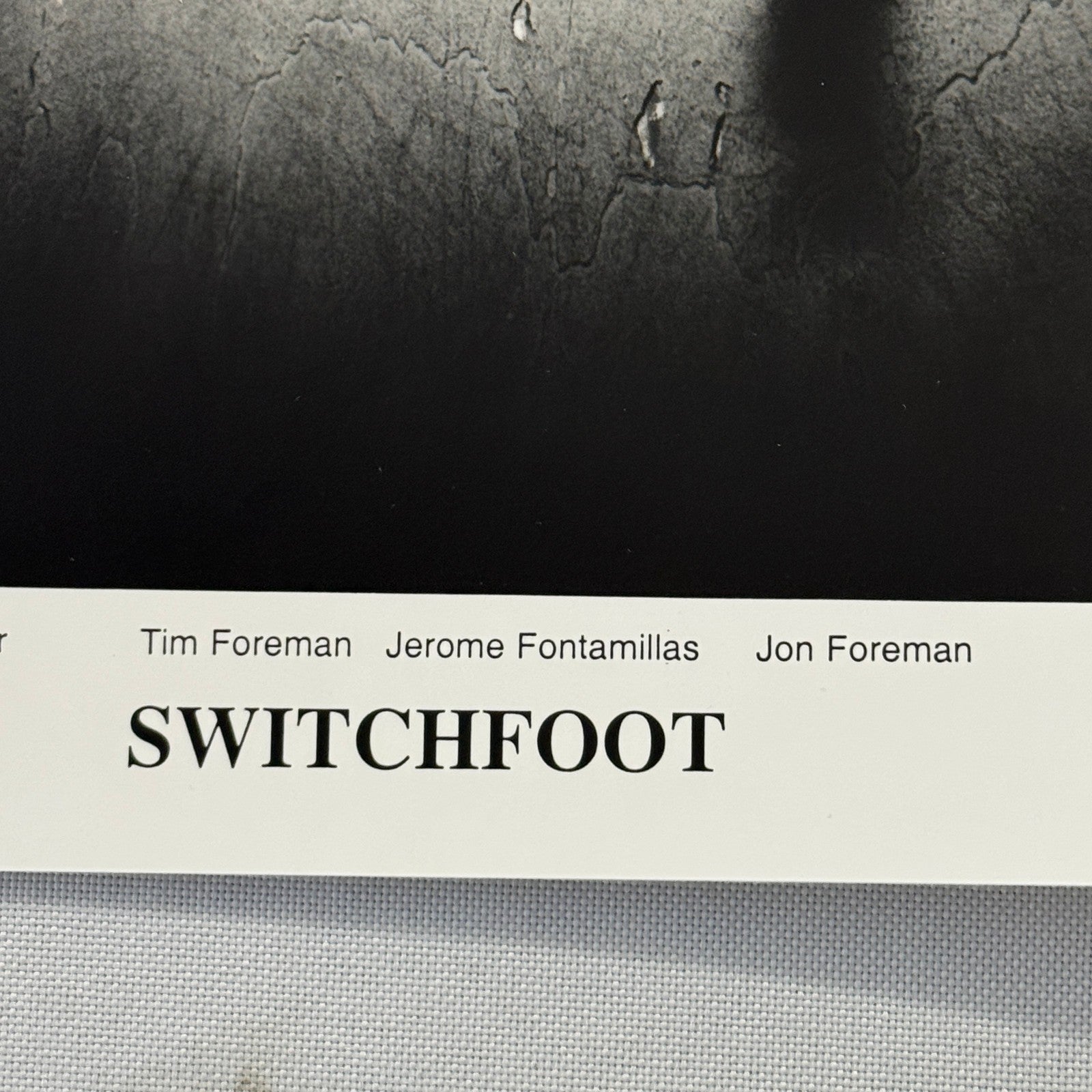 Switchfoot Music Publicity Press Photo Photograph Lot 2x Chad Butler Tim Foreman