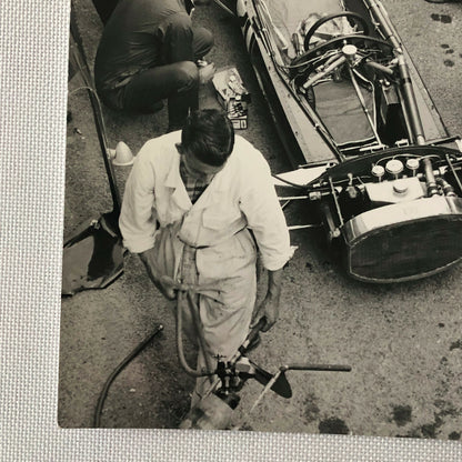 1962 Lotus 25 Climax Racing Car Press Photo Photograph - Jos Reinhard 