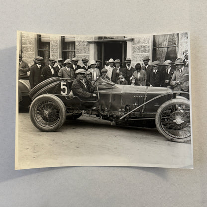 1922 Tourist Trophy TT Race Racing Photo Photograph Vintage Vauxhall Car