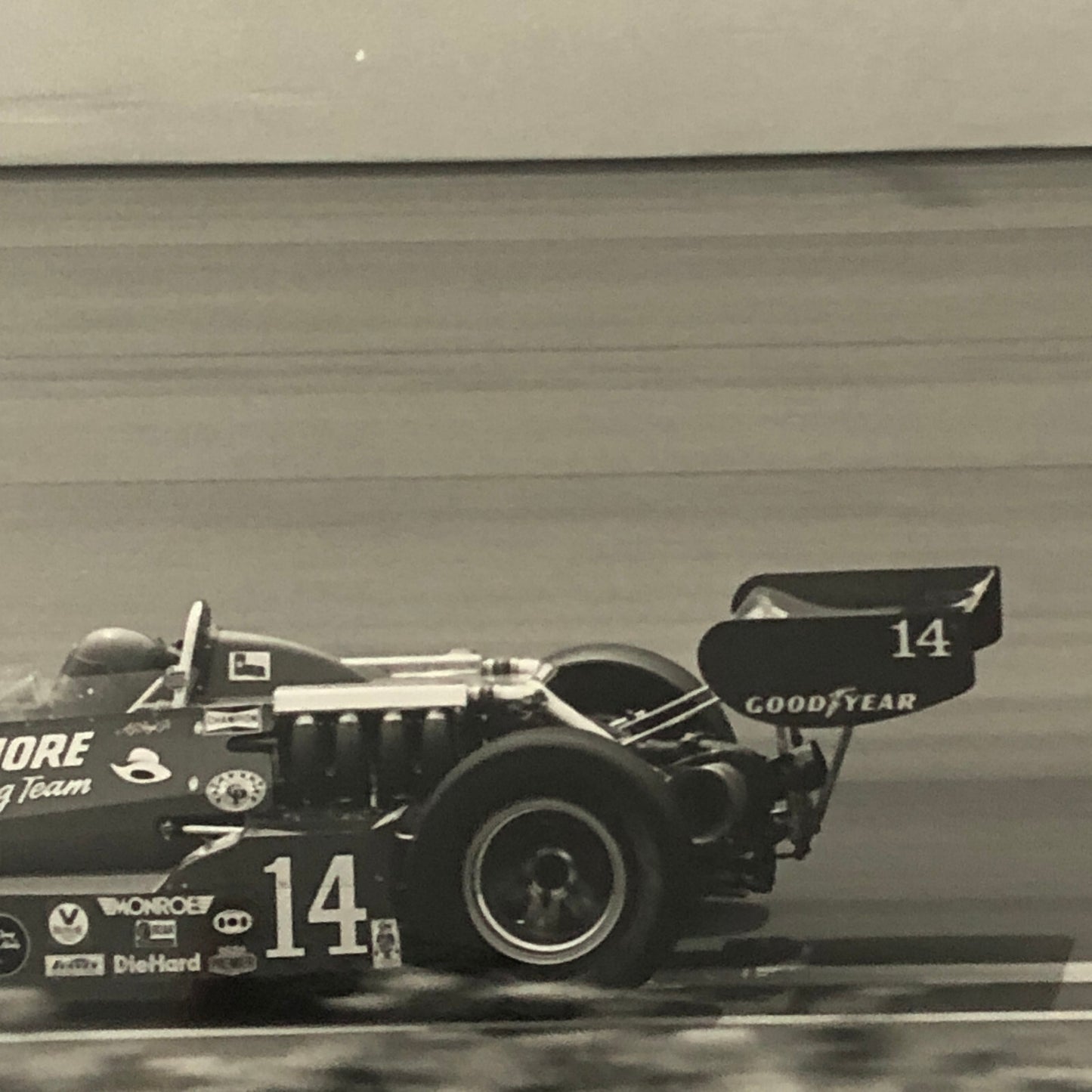 Vintage Indy Indianapolis Racing Photograph AJ Foyt 1977 DPPI Press A.J. Foyt