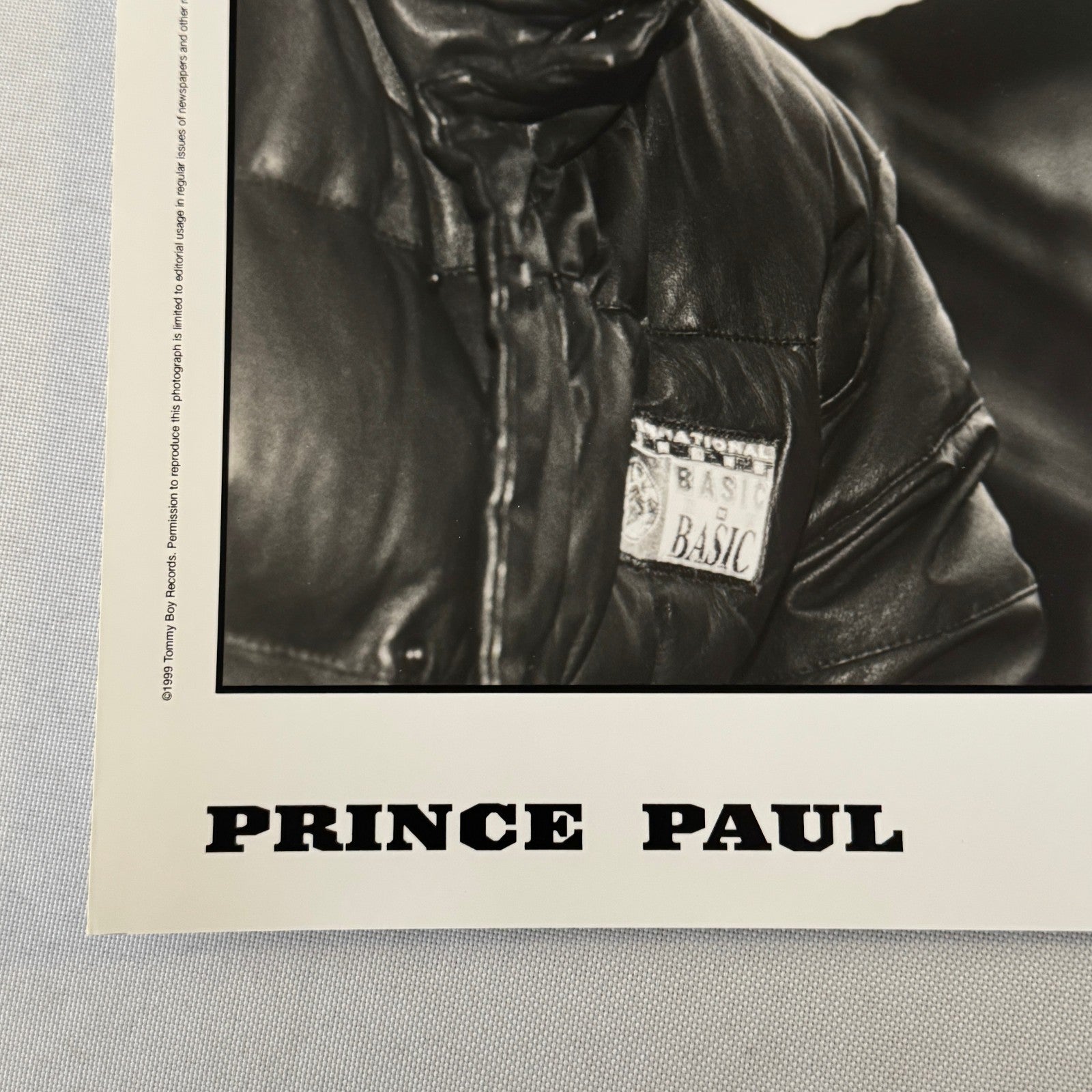 Prince Paul Music Publicity Press Photo Photograph Singer Artist Hip Hop Rap
