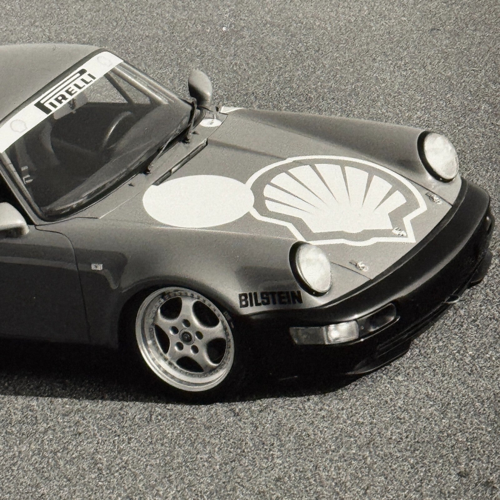 Porsche 911 Carrera RS Racing Car Factory Press Photo Photograph Print Vintage