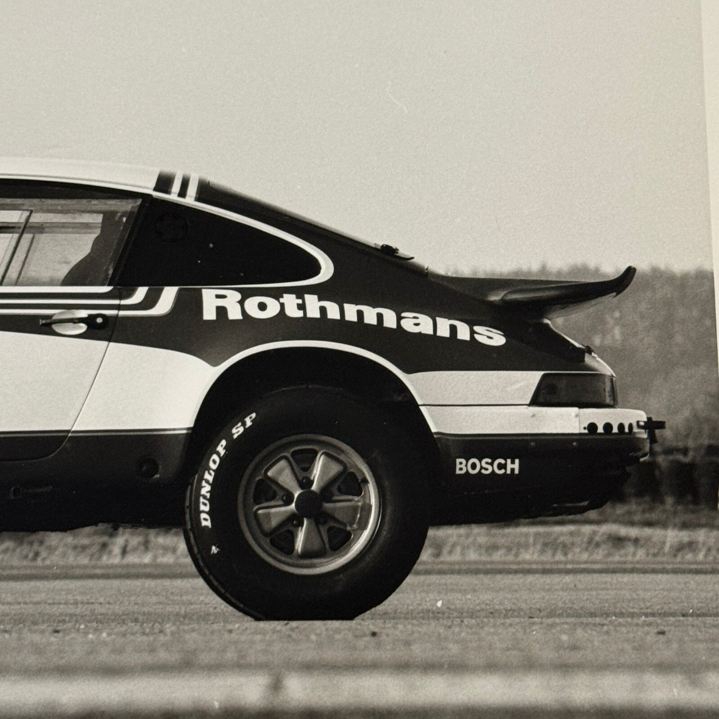 Rothmans Racing Porsche 911 Rally Safari Car Photo Photograph Print Vintage