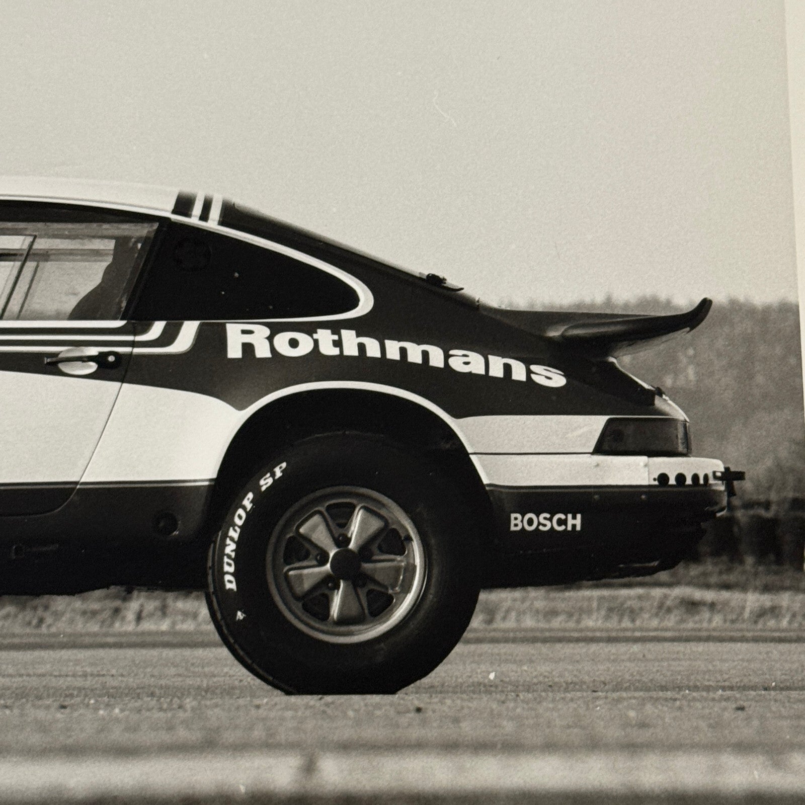 Rothmans Racing Porsche 911 Rally Safari Car Photo Photograph Print Vintage
