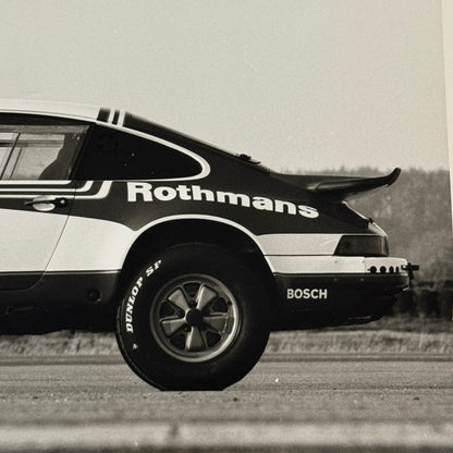 Rothmans Racing Porsche 911 Rally Safari Car Photo Photograph Print Vintage