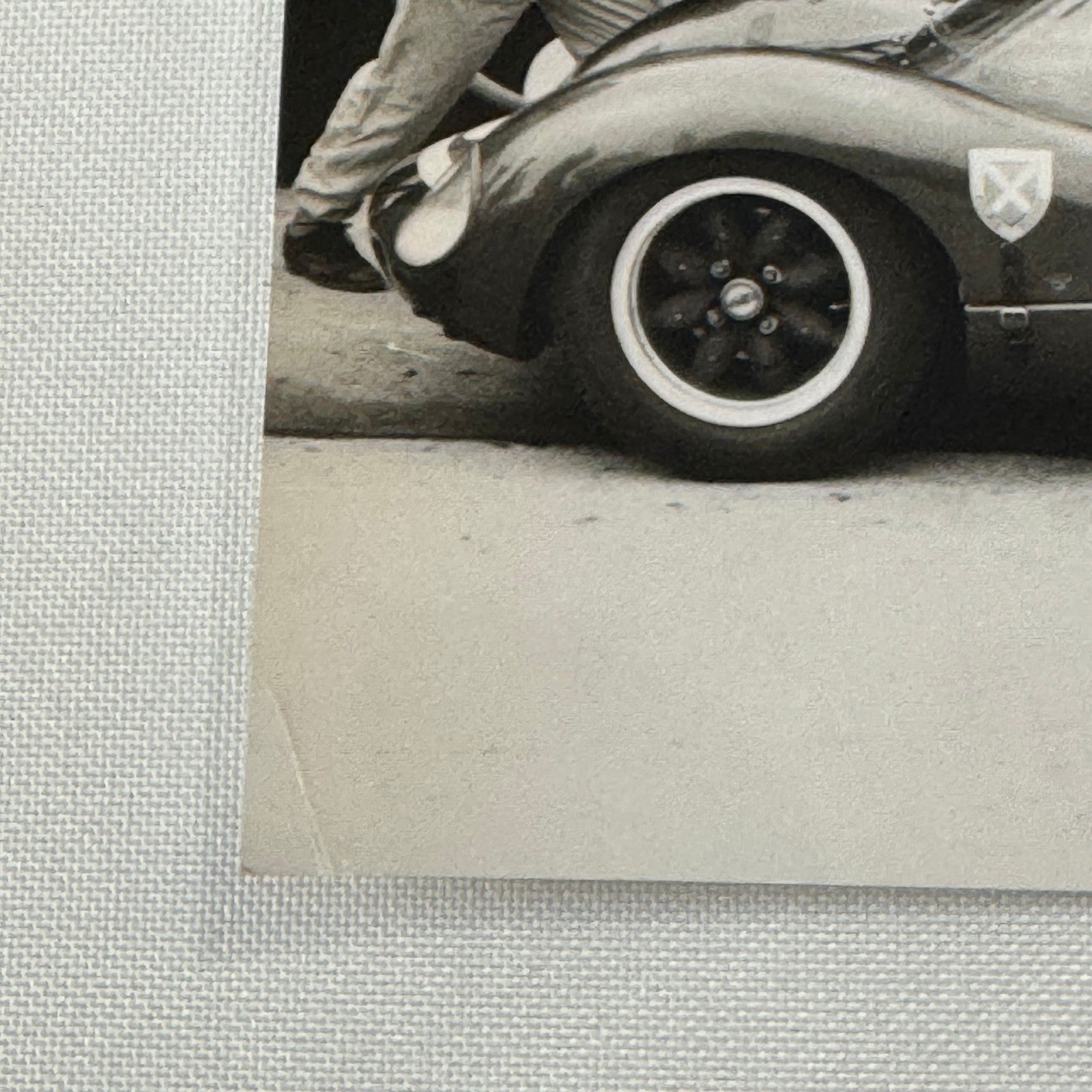 Vintage Ecurie Ecosse Racing Team Car Photo Photograph Print