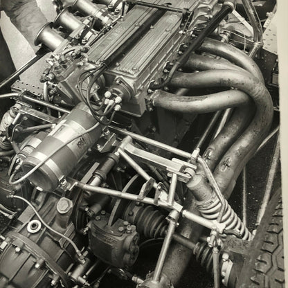 Vintage 1975 Formula 2 F2 Racing Photo Photograph Hockenheim Car Engine 
