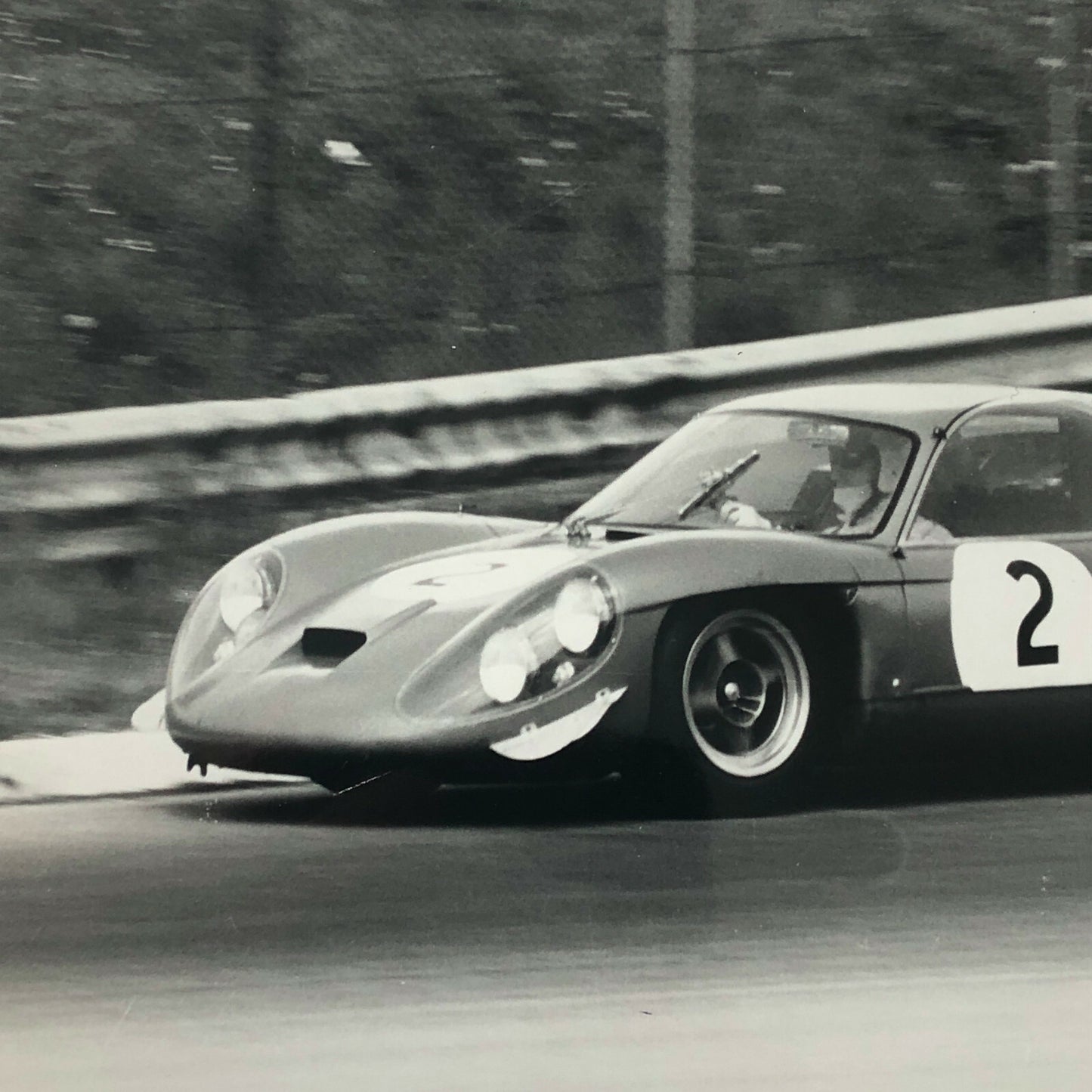 Vintage 1968 Renault Alpine 3000 V8 Racing Photo Photograph Mauro Bianchi Monza