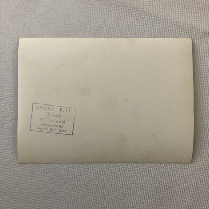 Vintage BMW Motorcycle Sidecar Racing Photo photograph Germany Side Car