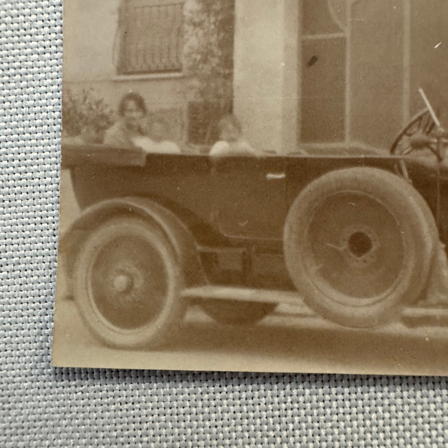 Vintage Photograph Photo Print Women in Early Car Automobile Antique