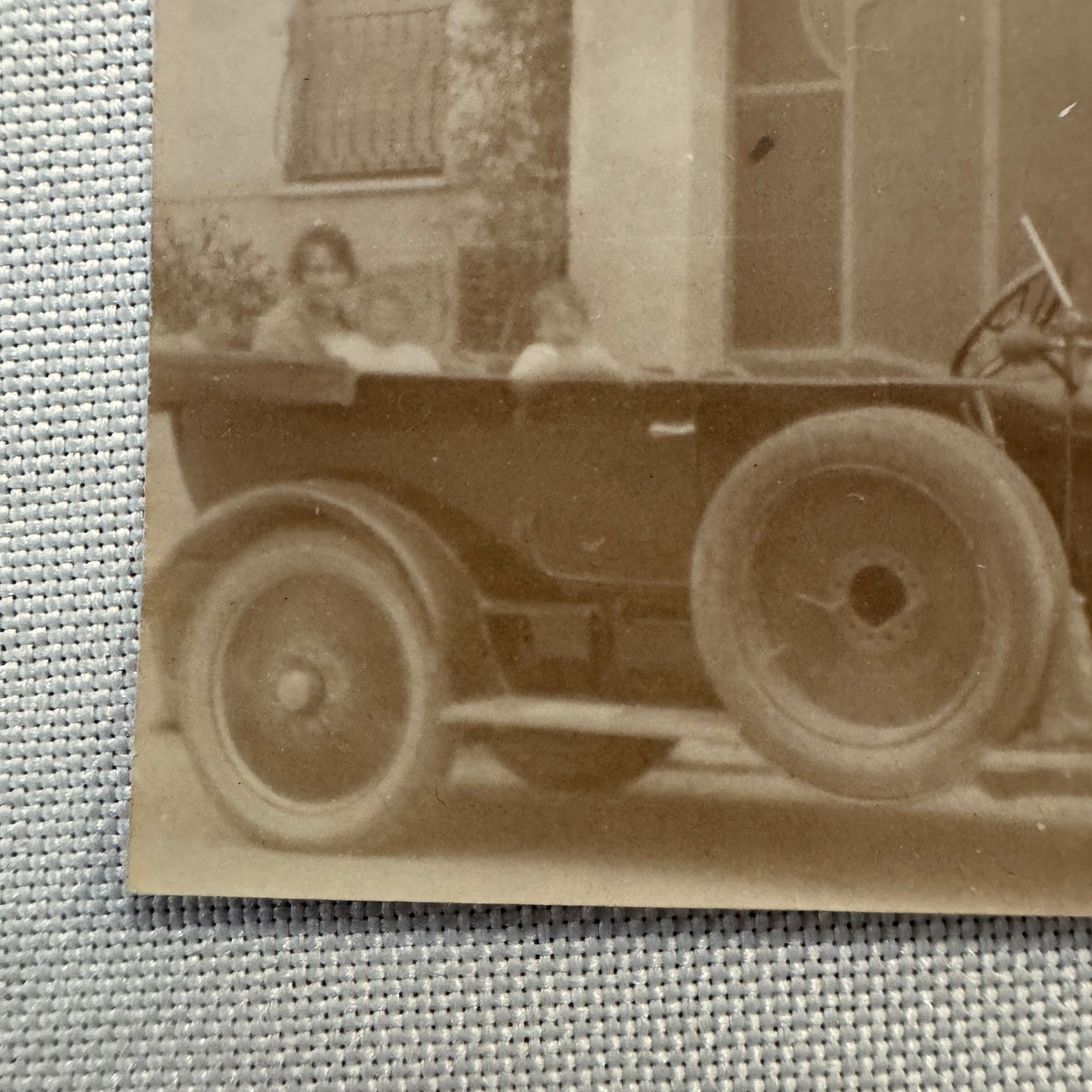 Vintage Photograph Photo Print Women in Early Car Automobile Antique