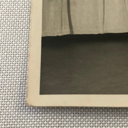 Circus Performer Man Woman on Bicycle Balancing Act Real Photo Postcard RPPC