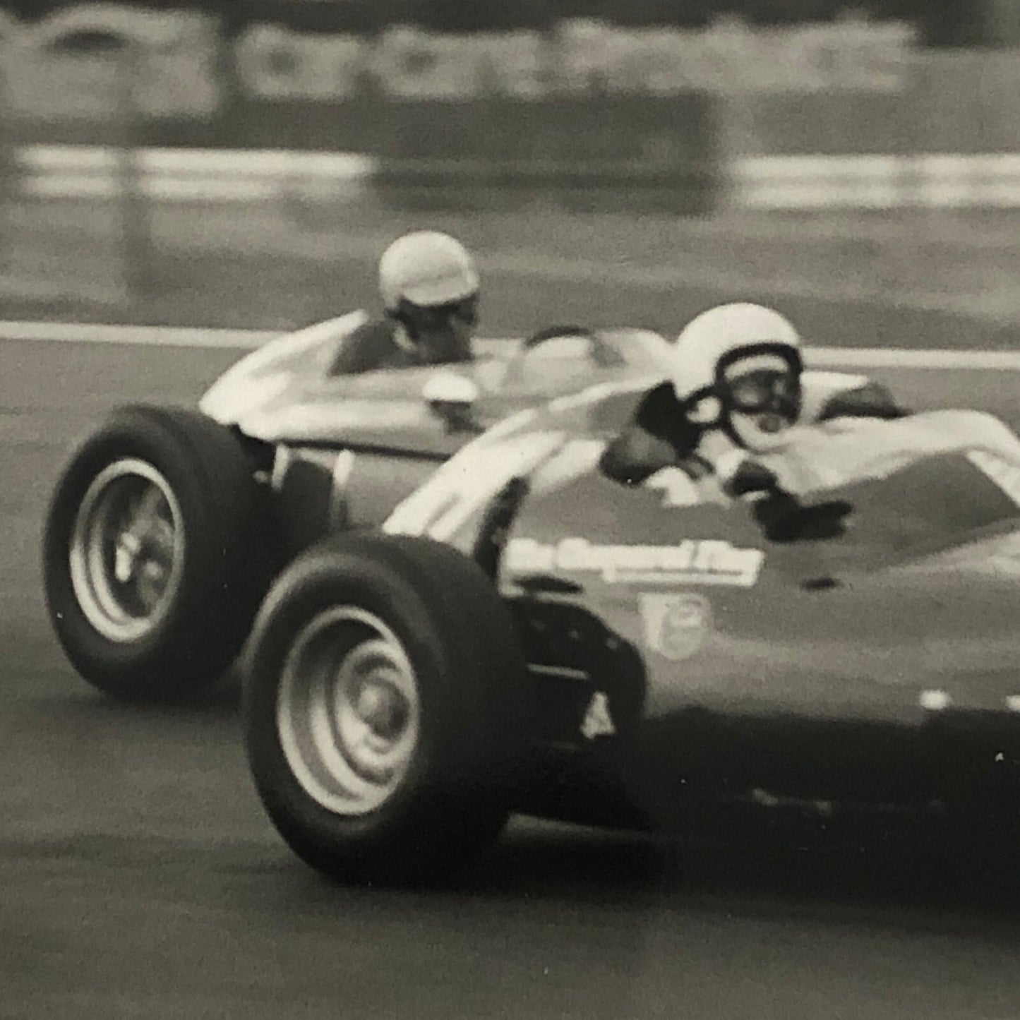 Vintage Racing Photo Photograph BRM Silverstone