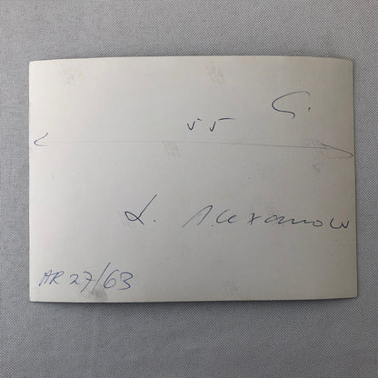 Vintage Racing Photo Photograph BRM Race Car 1963