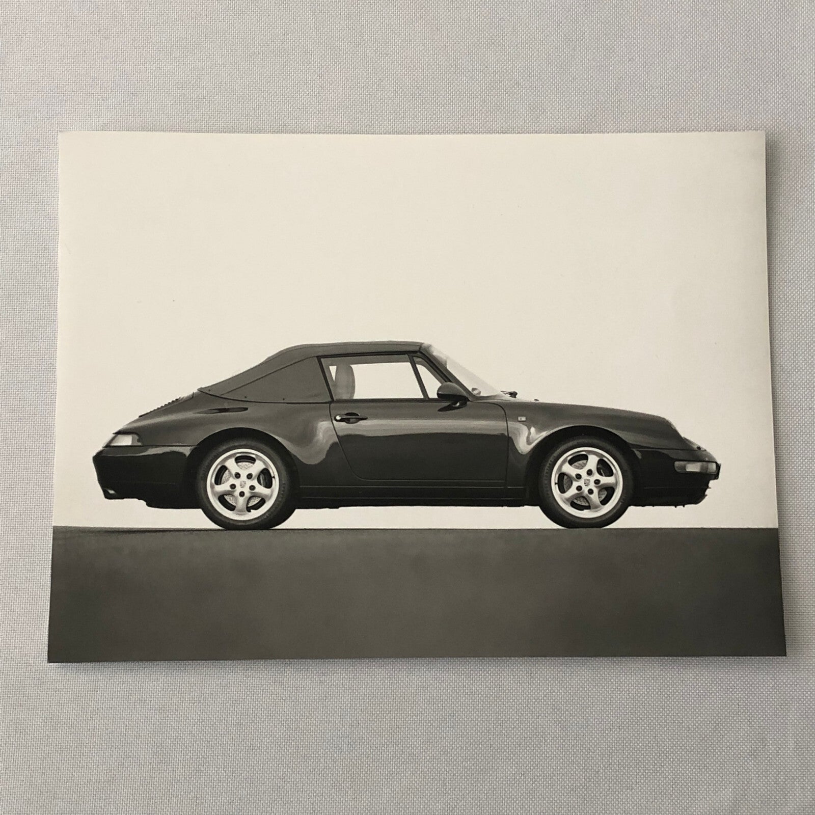 Porsche 911 Carrera Cabriolet Convertible Photo Photograph Lot of 4