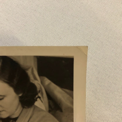 Vintage Press Photo Photograph Needlework Sewing Princess Marina Bed Spread