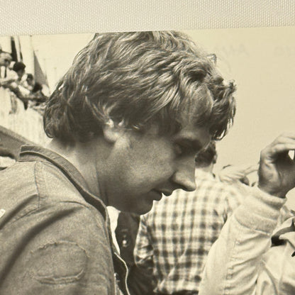 Vintage Racing Photo Mario Andretti 1969 German Grand Prix Motorsport Dave Sims