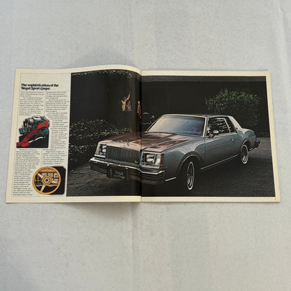 1979 Buick Regal and Century Car Sales Brochure Catalog Advertising Coupe Wagon