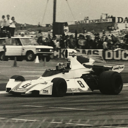 Vintage Racing Car Photo Photograph - 1975 Brabham BT44B Martini Racing Livery