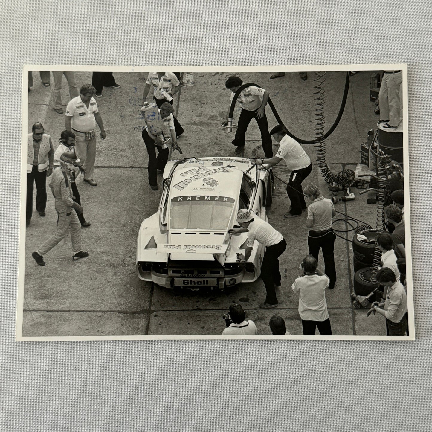 Kremer Racing Porsche 935 1000 KM Nurburgring 1979 Racing Photo Photograph