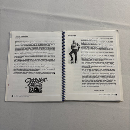 1997 CART Racing Bobby Rahal Miller Racing Press Kit Media Guide Bryan Herta +