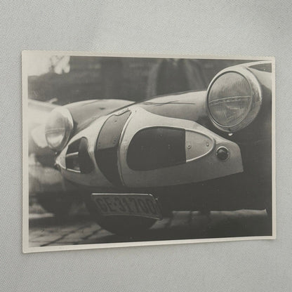 Vintage Alfa Romeo Car Photo Photograph Print Alfa Romeo Disco Volante