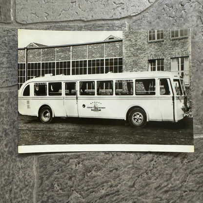 Vintage Bus Photo and Postcard Lot 6x German