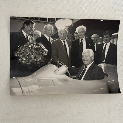 Mercedes Benz Racing Press Photo Karl Kling Birthday W196 Mercedes Museum