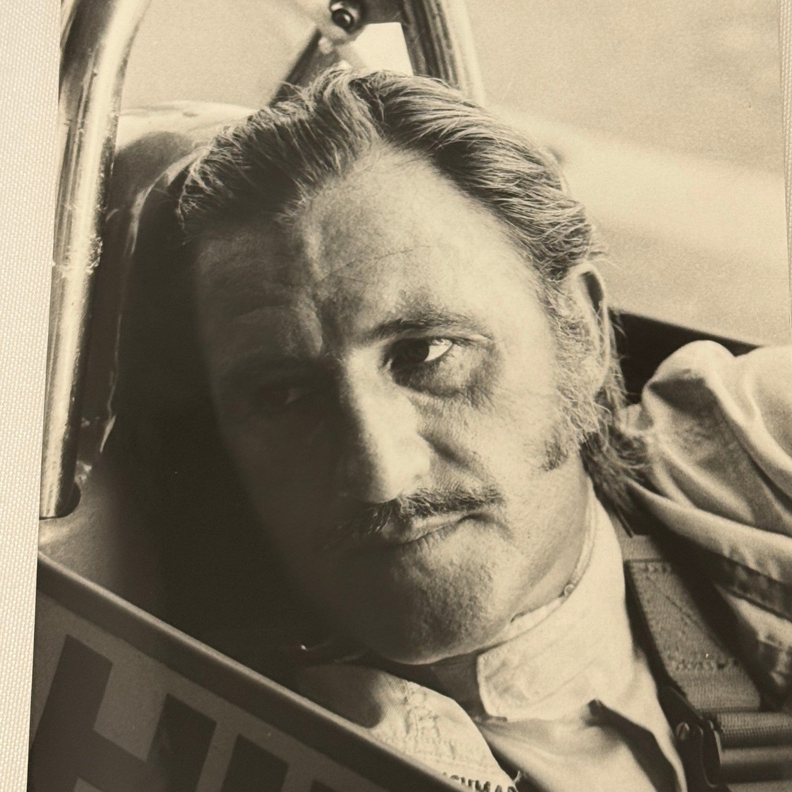 Vintage Racing Photo 1971 Austrian Grand Prix Graham Hill Motorsport Photograph