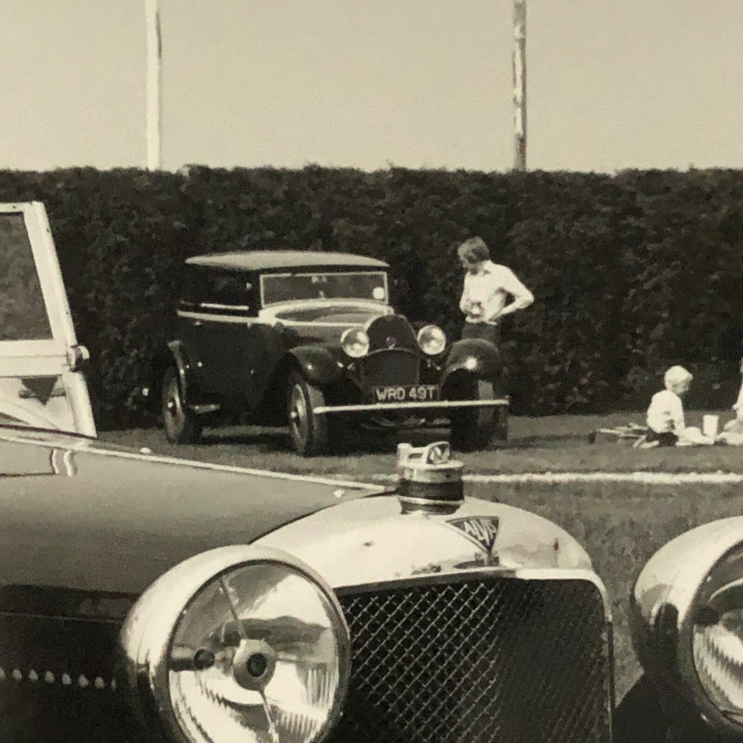Vintage Alvis Car Photo Photograph Print 