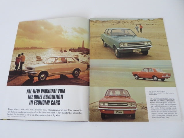 1960s Vauxhall Viva & Estate Wagon Sales Brochure Advertising 