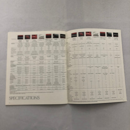 1990 Toyota Sports Car Sales Brochure Catalog Celica Supra MR2 Corolla UK Market