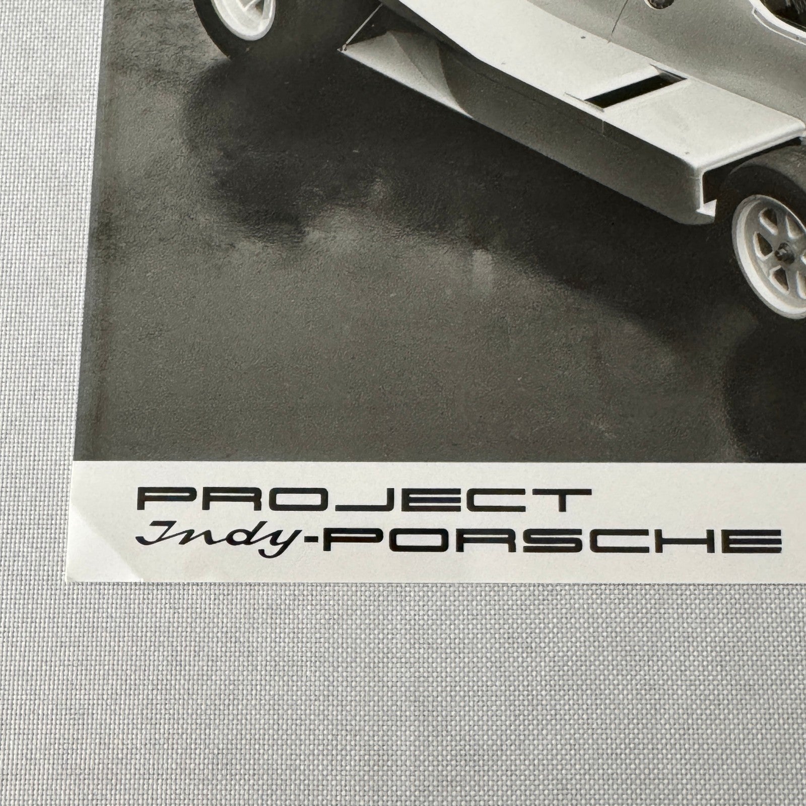 Porsche Quaker State Indy Racing Car Factory Press Photo Photograph Print