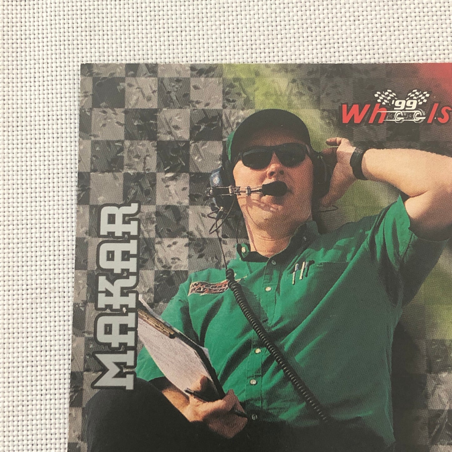 1999 Wheels Jimmy Makar Auto Autograph Signed Signature Card NASCAR /500