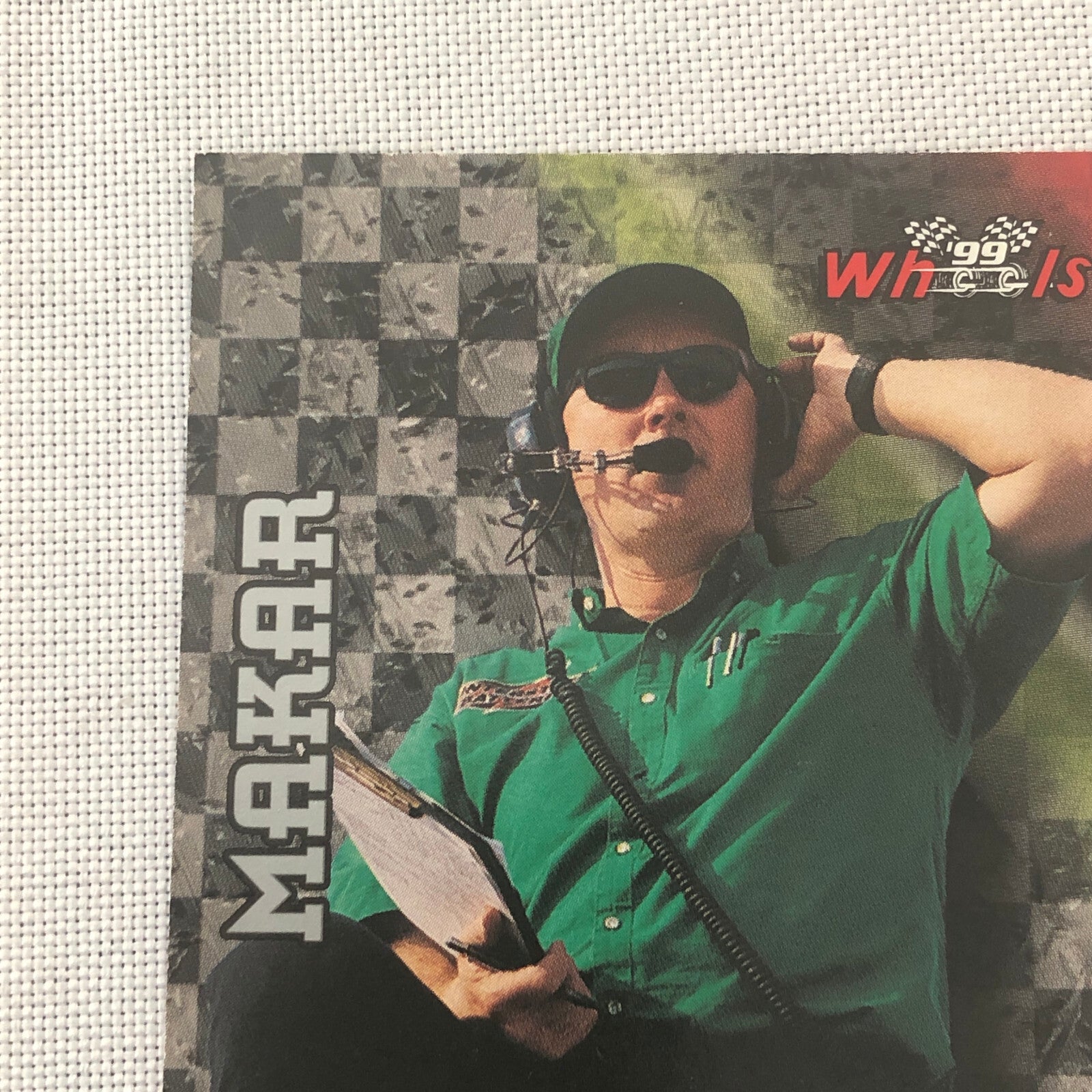 1999 Wheels Jimmy Makar Auto Autograph Signed Signature Card NASCAR /500