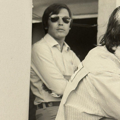 Vintage Racing Photo 1971 German Grand Prix Race Jackie Stewart Motorsport